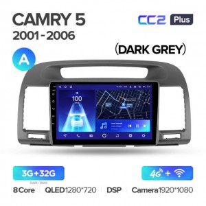 Штатная автомагнитола на Android TEYES CC2L Plus для Toyota Camry 5 XV 30 2001-2006 (Версия A) 2/32gb