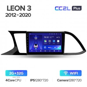 Штатная автомагнитола на Android TEYES CC2L Plus для Seat Leon 3 2012-2020 2/32gb