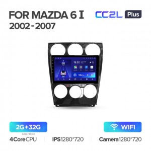Штатная автомагнитола на Android TEYES CC2L Plus для Mazda 6 I GH 2002-2007 2/32gb
