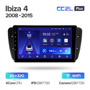 Штатная автомагнитола на Android TEYES CC2L Plus для Seat Ibiza 6J IV 4 2008-2015 2/32gb