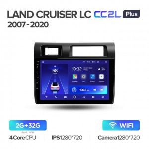 Штатная автомагнитола на Android TEYES CC2L Plus для Toyota Land Cruiser LC 70 Series 2007-2020 2/32gb