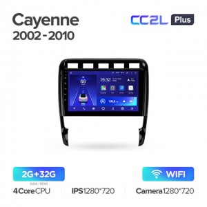 Штатная автомагнитола на Android TEYES CC2L Plus для Porsche Cayenne I 1 9PA 2002-2010 2/32gb