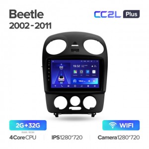 Штатная автомагнитола на Android TEYES CC2L Plus для Volkswagen Beetle A4 2002-2011 2/32gb