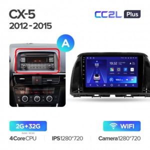 Штатная автомагнитола на Android TEYES CC2L Plus для Mazda CX-5 2012-2015 (Версия A) 2/32gb