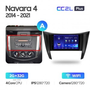 Штатная автомагнитола на Android TEYES CC2L Plus для Nissan Navara D23 IV 2014-2021 (Версия A) 2/32gb