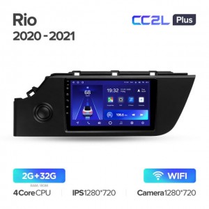 Штатная автомагнитола на Android TEYES CC2L Plus для Kia Rio 4 IV FB 2020-2021 2/32gb
