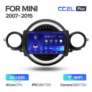 Штатная автомагнитола на Android TEYES CC2L Plus для Mini 2007-2015 2/32gb