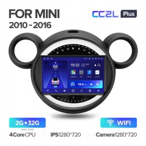 Штатная автомагнитола на Android TEYES CC2L Plus для Mini 2010-2016 2/32gb