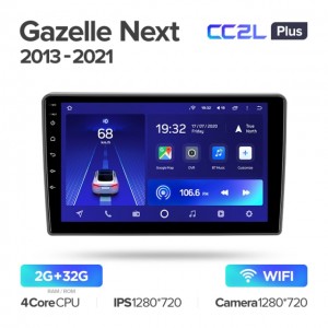 Штатная автомагнитола на Android TEYES CC2L Plus для GAZ Gazelle Next 2013-2021 2/32gb
