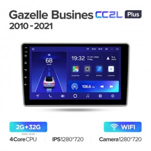 Штатная автомагнитола на Android TEYES CC2L Plus для GAZ Gazelle Busines 2010-2021 2/32gb