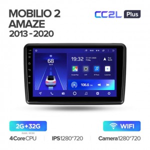 Штатная автомагнитола на Android TEYES CC2L Plus для Honda Mobilio 2 Amaze 2013-2020 2/32gb