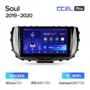 Штатная автомагнитола на Android TEYES CC2L Plus для Kia Soul SK3 2019-2020  2/32gb