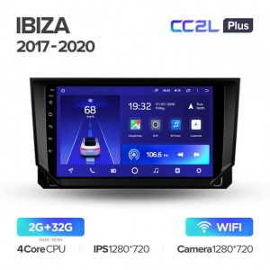 Штатная автомагнитола на Android TEYES CC2L Plus для Seat Ibiza 2017-2020 2/32gb