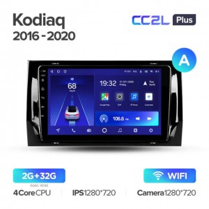Штатная автомагнитола на Android TEYES CC2L Plus для Skoda Kodiaq 2016-2020 (Версия A) 2/32gb
