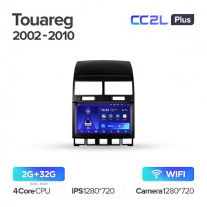 Штатная автомагнитола на Android TEYES CC2L Plus для Volkswagen Touareg GP 2002-2010 2/32gb