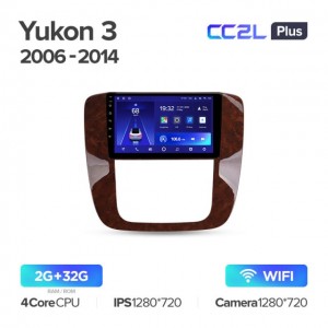 Штатная автомагнитола на Android TEYES CC2L Plus для GMC Yukon GMT 900 2006-2014 2/32gb