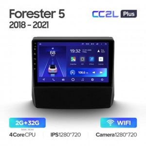 Штатная автомагнитола на Android TEYES CC2L Plus для Subaru Forester 5 2018-2021 2/32gb