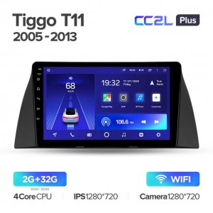 Штатная автомагнитола на Android TEYES CC2L Plus для Chery Tiggo T11 1 2005-2013 2/32gb