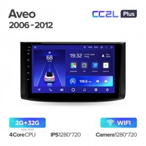 Штатная автомагнитола на Android TEYES CC2L Plus для Chevrolet Aveo T250 2006-2012 2/32gb