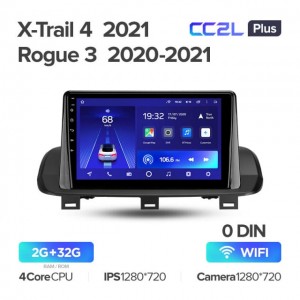 Штатная автомагнитола на Android TEYES CC2L Plus для Nissan X-Trail 4 T33 2021, Rogue III 2020-2021 2/32gb