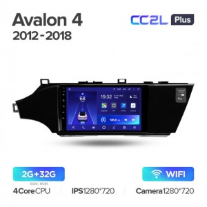 Штатная автомагнитола на Android TEYES CC2L Plus для Toyota Avalon 4 IV XX40 2012-2018 2/32gb
