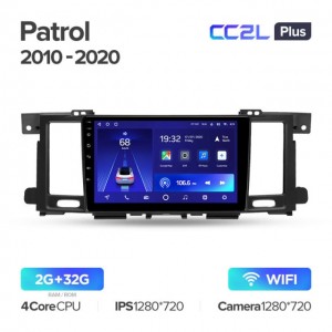 Штатная автомагнитола на Android TEYES CC2L Plus для Nissan Patrol Y62 2010-2020 2/32gb