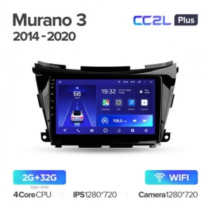 Штатная автомагнитола на Android TEYES CC2L Plus для Nissan Murano 3 Z52 2014-2020 2/32gb