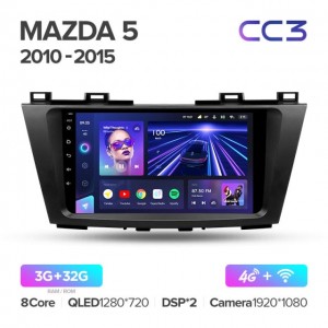 Штатная автомагнитола на Android TEYES CC3 для Mazda 5 3 CW 2010-2015 3/32gb