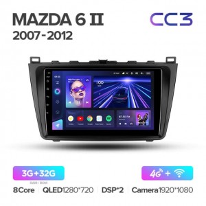 Штатная автомагнитола на Android TEYES CC3 для Mazda 6 GH 2007-2012 3/32gb