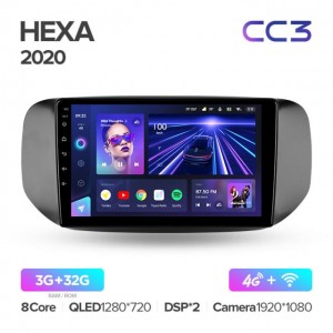 Штатная автомагнитола на Android TEYES CC3 для Tata Hexa 2020 3/32gb