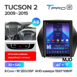 Штатная автомагнитола на Android TEYES TPRO 2 для Hyundai Tucson 2 IX35 2009-2015 (Версия AB-MJD) 3/32gb