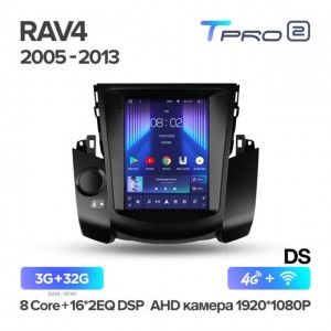 Штатная автомагнитола на Android TEYES TPRO 2 для Toyota RAV4 3 XA30 2005-2013 3/32gb