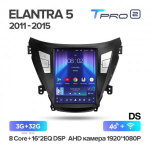 Штатная автомагнитола на Android TEYES TPRO 2 для Hyundai Elantra 5 JK GD MD UD 2011-2015 3/32gb
