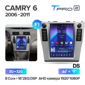 Штатная автомагнитола на Android TEYES TPRO 2 для Toyota Camry 6 XV 40 50 2006-2011 (Версия F1) 3/32gb