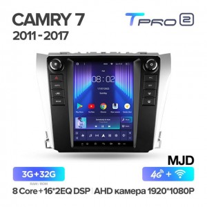 Штатная автомагнитола на Android TEYES TPRO 2 для Toyota Camry 7 XV 50 55 (Версия MJD) 3/32gb