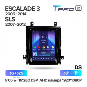 Штатная автомагнитола на Android TEYES TPRO 2 для Cadillac Escalade GMT900 3 2006-2014, SLS 2007-2012 (Версия DS) 3/32gb