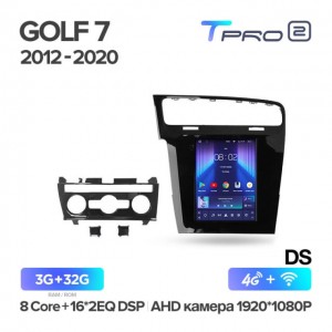 Штатная автомагнитола на Android TEYES TPRO 2 для Volkswagen Golf 7 2012-2020 3/32gb