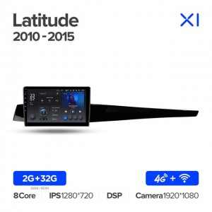 Штатная автомагнитола на Android TEYES X1 для Renault Latitude 2010-2015 2/32gb