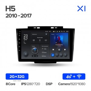 Штатная автомагнитола на Android TEYES X1 для Great Wall Hover Haval H5 1 2010-2017 2/32gb