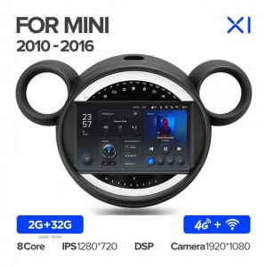 Штатная автомагнитола на Android TEYES X1 для Mini 2010-2016 2/32gb