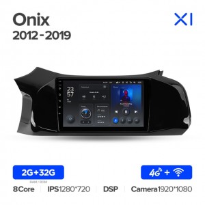 Штатная автомагнитола на Android TEYES X1 для Chevrolet Onix 2012-2019 2/32gb
