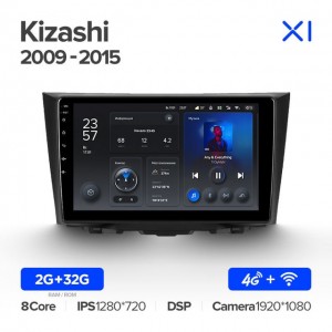 Штатная автомагнитола на Android TEYES X1 для Suzuki Kizashi 2009-2015 2/32gb