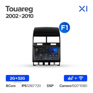 Штатная автомагнитола на Android TEYES X1 для Volkswagen Touareg GP 2002-2010 (Версия F1) 2/32gb