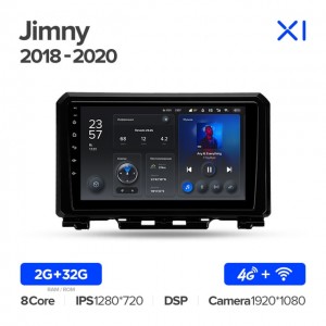Штатная автомагнитола на Android TEYES X1 для Suzuki Jimny JB64 2018-2020 2/32gb