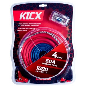 Набор для подключения усилителей KICX KMPK24F