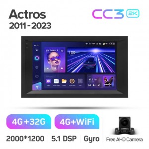 Штатная автомагнитола на Android TEYES CC3 2K для Mercedes-Benz Actros 2011-2023 3/32gb