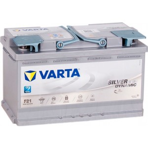 Аккумулятор VARTA SILVER DYNAMIC AGM 80 R (80 А/Ч, 800 А)