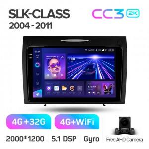Штатная автомагнитола на Android TEYES CC3 2K для Mercedes-Benz SLK-Class R171 2004-2011 3/32gb
