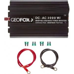 Автомобильный инвертор напряжения GEOFOX DC-AC2000W/24V