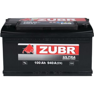 Аккумулятор ZUBR ULTRA 90 R (90 А/Ч, 870 А)